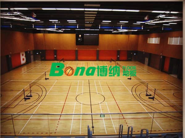 圆洲角体育中心运动木地板案例