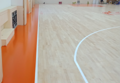 篮球馆运动木地板铺装流程，很全面